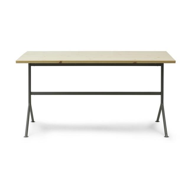 Normann Copenhagen Kip Skrivbord i GråFuru - Stilfuldt Design