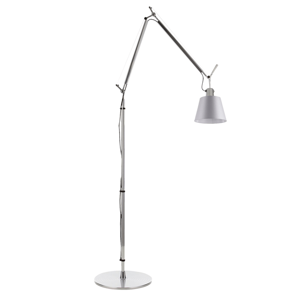 Artemide Tolomeo Basculante Gulvlampe i Satin - Elegant Belysning